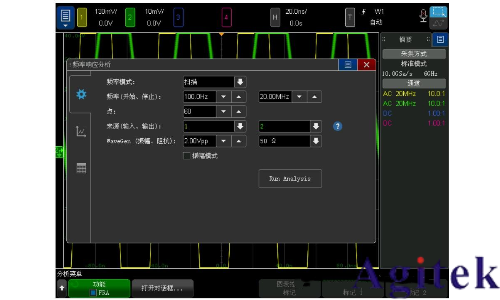 如何使用縮放模式來隔離頻率測量事件(圖2) 如何使用縮放模式來隔離頻率測量事件(圖2)
