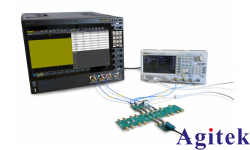 普源DS70000示波器完成汽車以太網一致性測試夾具