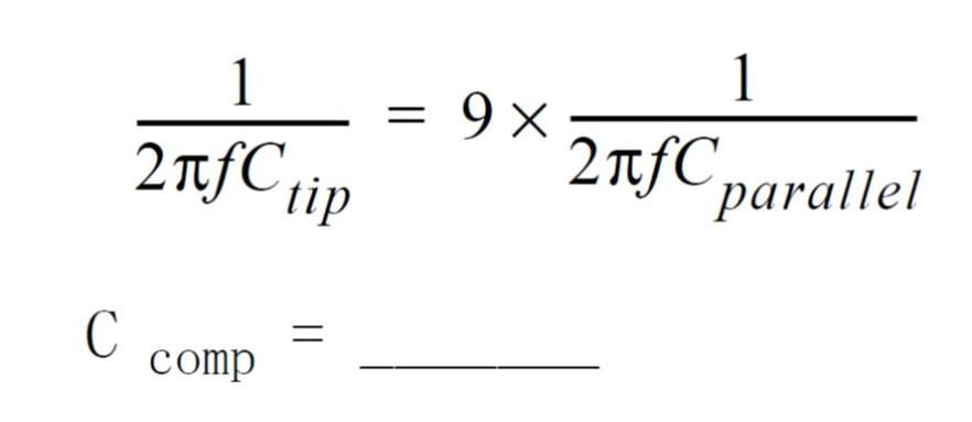 是德示波器4000X 系列如何進行探頭補償(圖8)