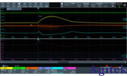 羅德與施瓦茨示波器準確查找控制環路設計中的異常影響(圖7) 羅德與施瓦茨示波器準確查找控制環路設計中的異常影響(圖7)