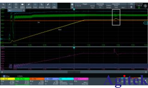 羅德與施瓦茨示波器準確查找控制環路設計中的異常影響(圖6) 羅德與施瓦茨示波器準確查找控制環路設計中的異常影響(圖6)