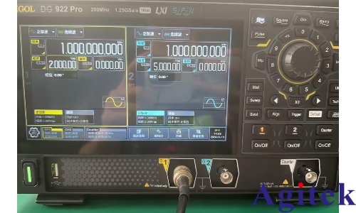 如何使用信號發(fā)生器產(chǎn)生正弦波并用數(shù)字示波器進(jìn)行測量(圖1)