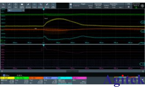 羅德與施瓦茨MXO 5系列示波器準確查找控制環路的異常(圖6) 羅德與施瓦茨MXO 5系列示波器準確查找控制環路的異常(圖6)