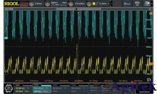 普源示波器DHO1000/4000 在IoT設備電源測量的應用(圖4)