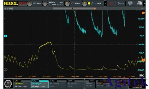 普源示波器DHO1000/4000 在IoT設備電源測量的應用(圖5)