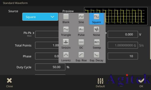用任意函數發生器 (AFG) 復制真實世界的信號(圖8)