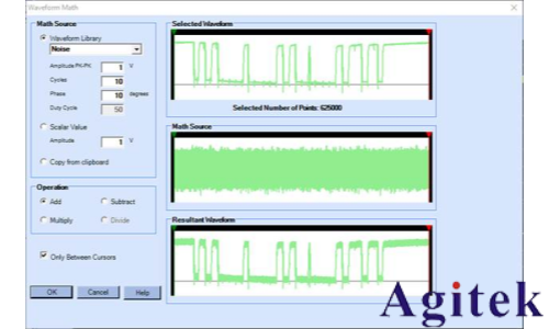 用任意函數發生器 (AFG) 復制真實世界的信號(圖6)