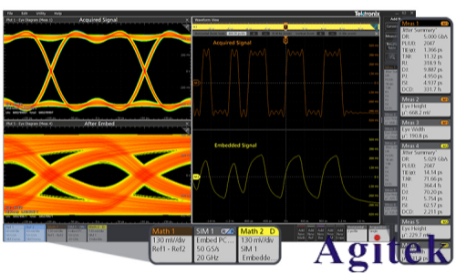 用于高速系統(tǒng)驗(yàn)證與一致性測(cè)試的全新去嵌入、嵌入與均衡軟件(圖3)