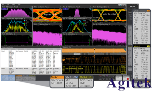 用于高速系統(tǒng)驗(yàn)證與一致性測(cè)試的全新去嵌入、嵌入與均衡軟件(圖8)