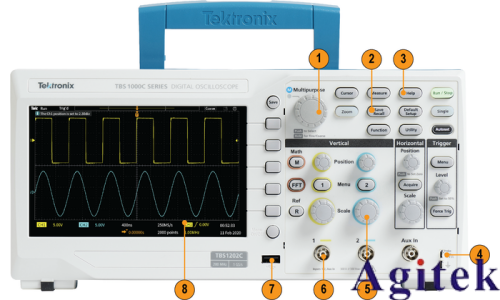 泰克TBS1000C 系列數字存儲示波器技術資料(圖1)
