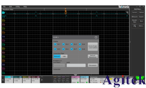 泰克示波器4，5和6系列MSO如何實現(xiàn)示波器多通道測試(圖12)