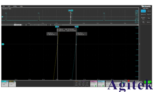 泰克示波器4，5和6系列MSO如何實現(xiàn)示波器多通道測試(圖16)