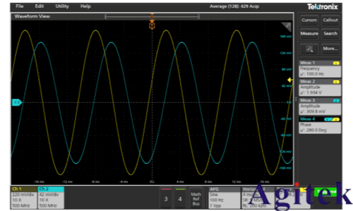 如何使用泰克示波器和函數發生器測量電感和電容(圖5)