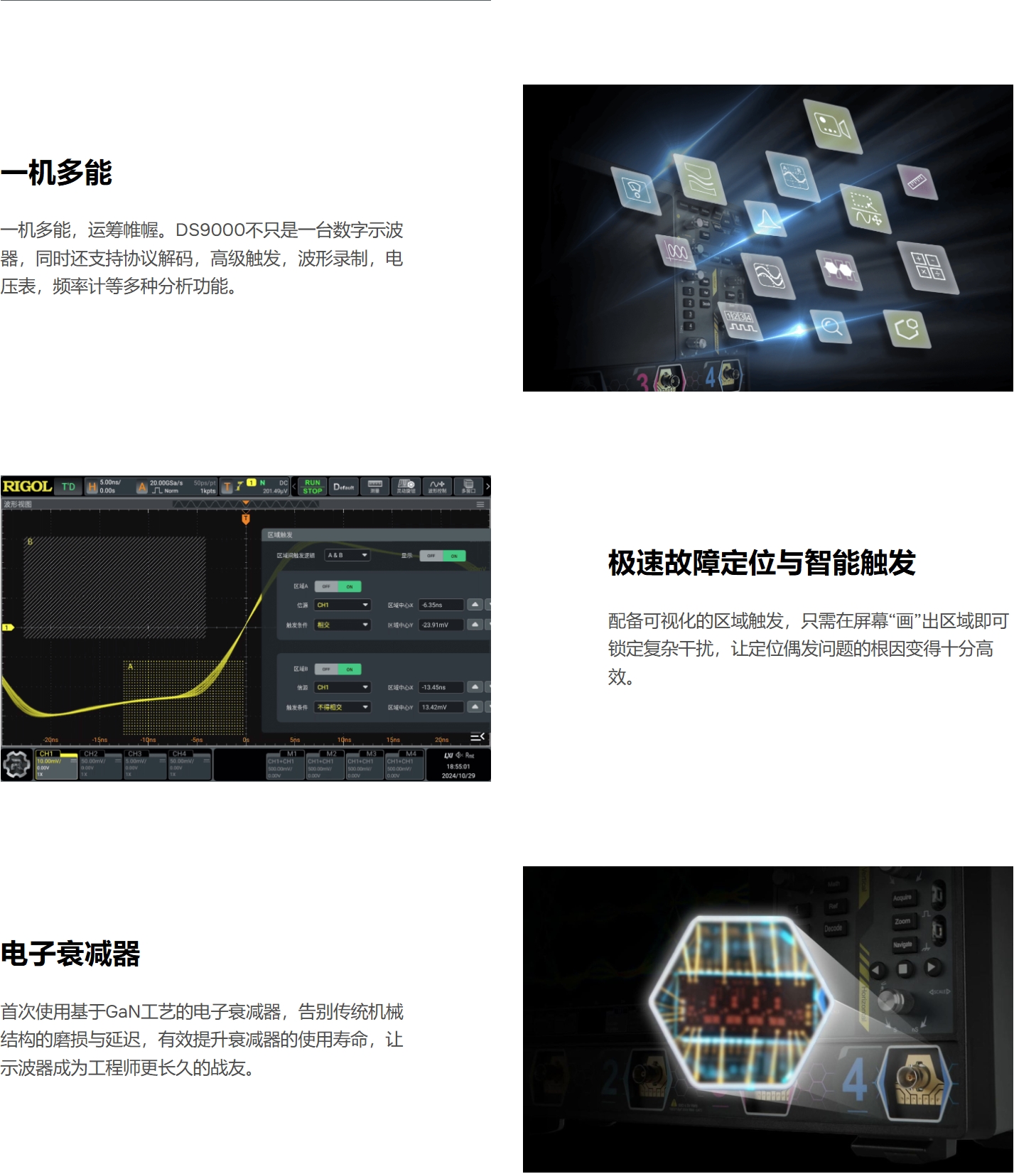 普源精電DS9404數(shù)字示波器(圖2)